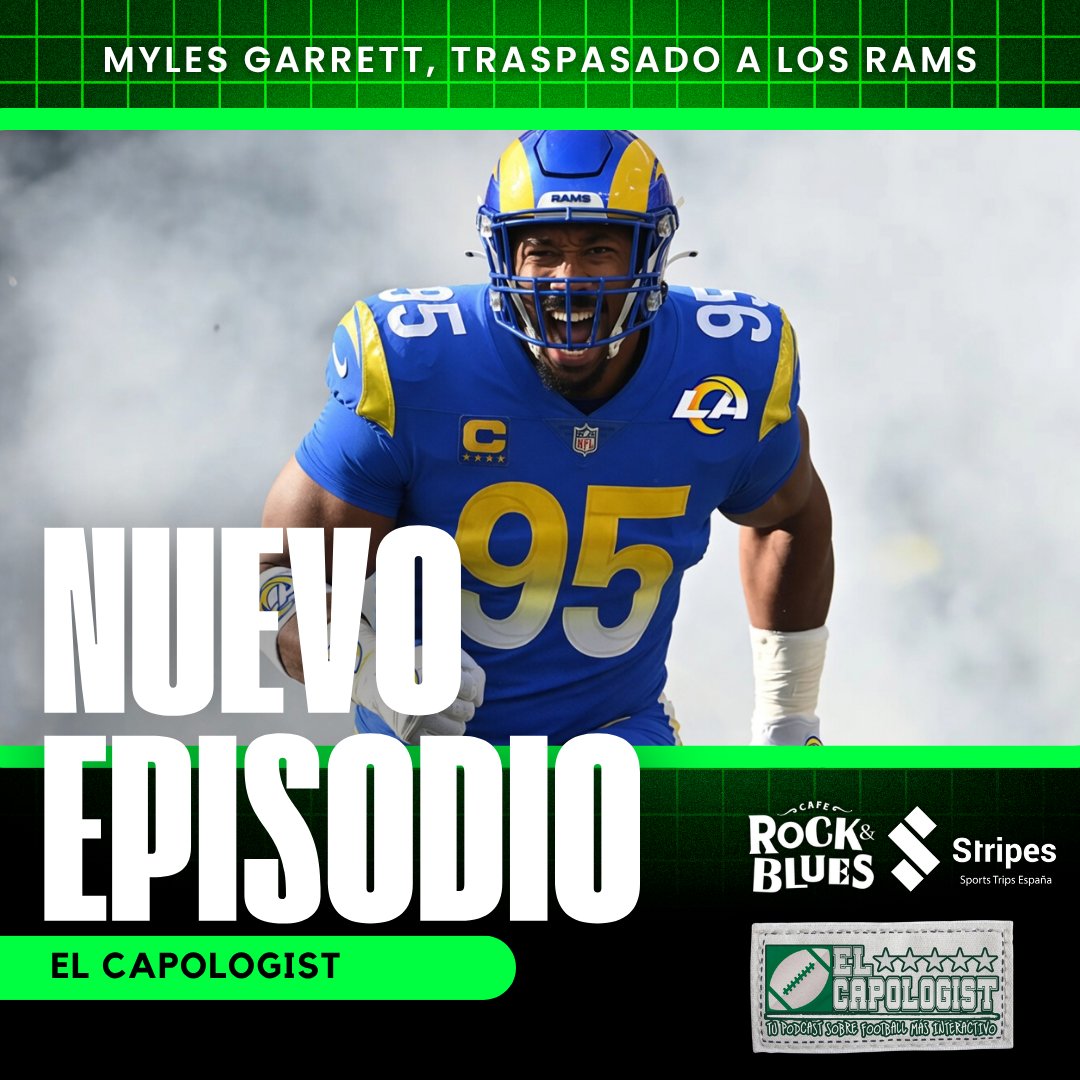 ElCapologist's tweet photo. 💥🎙️ ¡Nuevo programa!

𝐌𝐲𝐥𝐞𝐬 𝐆𝐚𝐫𝐫𝐞𝐭𝐭, 𝐭𝐫𝐚𝐬𝐩𝐚𝐬𝐚𝐝𝐨 𝐚 𝐑𝐚𝐦𝐬
🔸 AJ Brown, nuevo jugador de los New England Patriots
🔸 Como deja a Eagles y Browns
🔸 Vuestras preguntas

🟠 https://t.co/e5SQgbwLRp

🟢 https://t.co/tGL0quUJTG

🔴 https://t.co/gk3LDFTfbg https://t.co/VF7ZGM9bhy