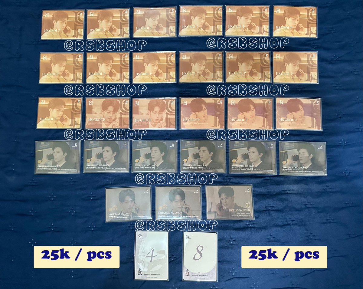 RSBShop's tweet photo. WTS / Want to Sell

ABO Desire Collectible Cards
Seri R &amp; SR Puzzle Card
✅ Ready INA

#abodesire #desiretheseries #Jiangli #jiangheng #oceanjiang #seekyli #lipeien #XingQiu #huangxing #eliothuang #QiuDingjie #kipukaqiu #ths #warungbl #ตลาดนัดabodesire https://t.co/XMrykV3e9O