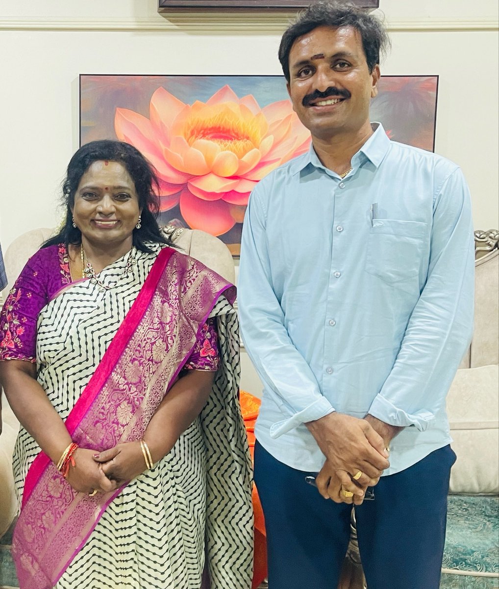 cvrBJP's tweet photo. Happy Birthday to the esteemed Dr. @DrTamilisai4BJP Mam 💐💐

Former BJP Tamil Nadu President and Former Governor of Telangana & Puducherry, your dedicated service, strong leadership, and unwavering commitment to the people continue to inspire many.

Wishing you good health, happiness, and many more years of success and service. May you continue to achieve greater heights.

Warm birthday wishes Mam ! 🌷🎉