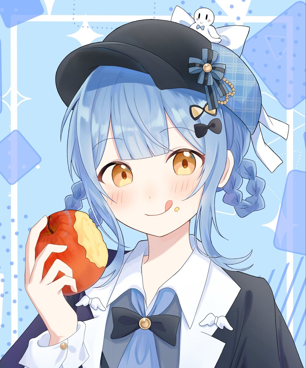 Skeb依頼でシェリーちゃんを描いていただきました🫶🏻🩵🫶🏻 圧倒的