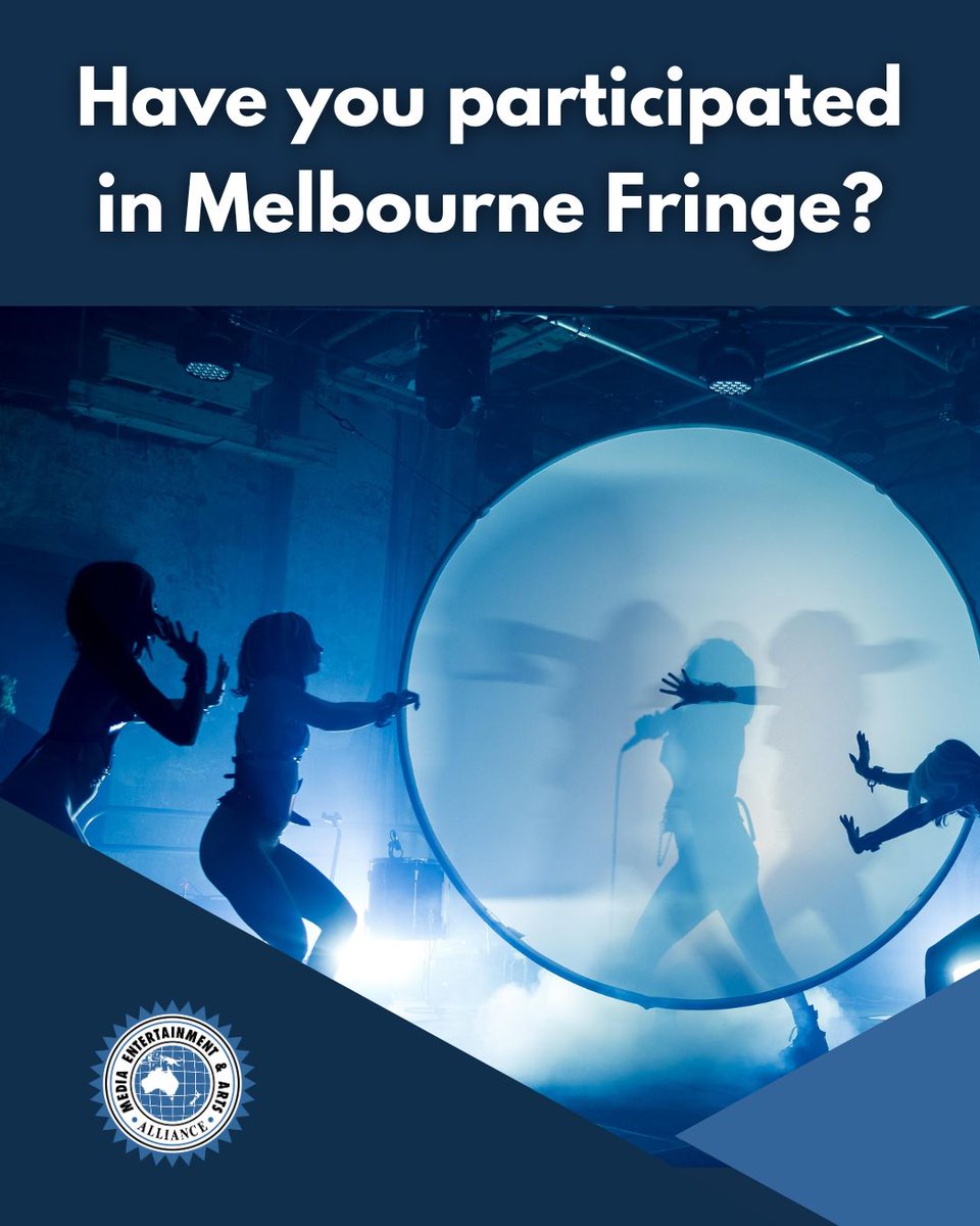 withMEAA's tweet photo. Calling all Melbourne Fringe Festival participants - we'd like to hear from you to learn about your experience as a creative worker taking part in the festival. 
Complete the survey today: https://t.co/uifRt4B4UY https://t.co/BkbN6ZUmdK