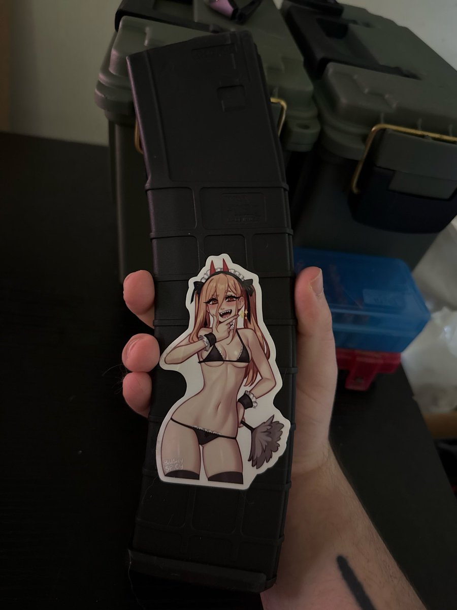 Schulte__'s tweet photo. @DocStrangelove2 Love a good anime sticker. https://t.co/eZmdK5Pu6I