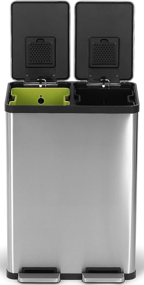nextgendeals's tweet photo. $77.xx coupon (reg $129.xx)
Simpli-Magic 60 Liter / 16 Gallon Rectangular Hands-Free Dual Compartment Recycling Kitchen Step Trash Can with Soft-Close Lid, Brushed Stainless Steel (30L x 30L Capacity)

https://t.co/xYcfFTd3C1 #ad https://t.co/CGPqNCEZCg