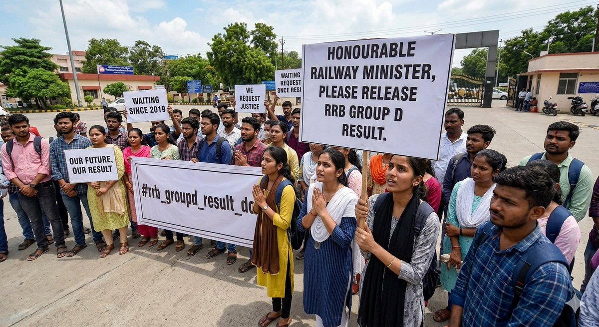 AnilSirITI's tweet photo. Honourable Railway Minister,
Millions of candidates have been waiting for a long time for the Railway Recruitment Board (RRB) Group D result.
We humbly request that the result be declared as soon as possible.

#rrb_groupd_result_do

@RailMinIndia 
@PMOIndia @AshwiniVaishnaw https://t.co/QLfWmLcicJ