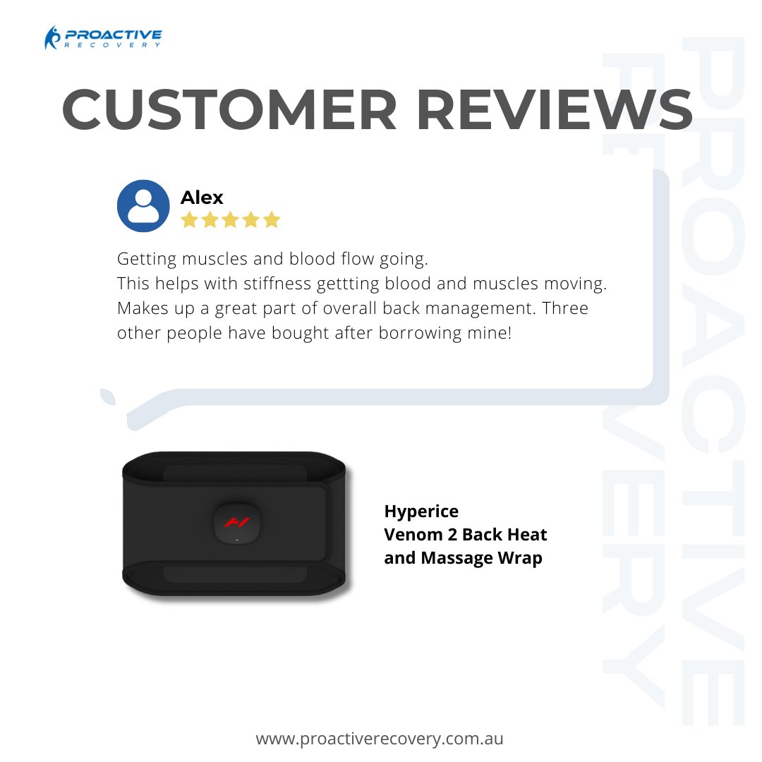 Proactive_Recov's tweet photo. 💙 𝐇𝐚𝐩𝐩𝐲 𝐂𝐮𝐬𝐭𝐨𝐦𝐞𝐫 𝐌𝐨𝐦𝐞𝐧𝐭 💙⁣⁣
⁣⁣⁣⁣⁣
Thank you, Alex, for sharing your experience with us, and we love hearing that others ended up getting one too after trying yours! 🙌

#CustomerReview #Hyperice #Venom2 #BackRecovery #MuscleRecovery #ProactiveRecovery https://t.co/QiUJzYnpfa