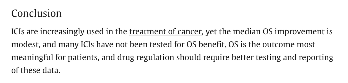 AppleHelix's tweet photo. It is funny that Vinay Prasad uses ICI to throw shade at daraxonrasib saying  ICIs "are cures"

Just 2 years ago, he published a paper saying ICIs are "modest":

"ICIs are increasingly used in the treatment of cancer, yet the median OS improvement is modest, and many ICIs have not been tested for OS benefit."

https://t.co/U36uf4xkIO