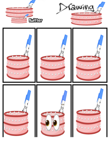 Pen Inside Cake tweet media