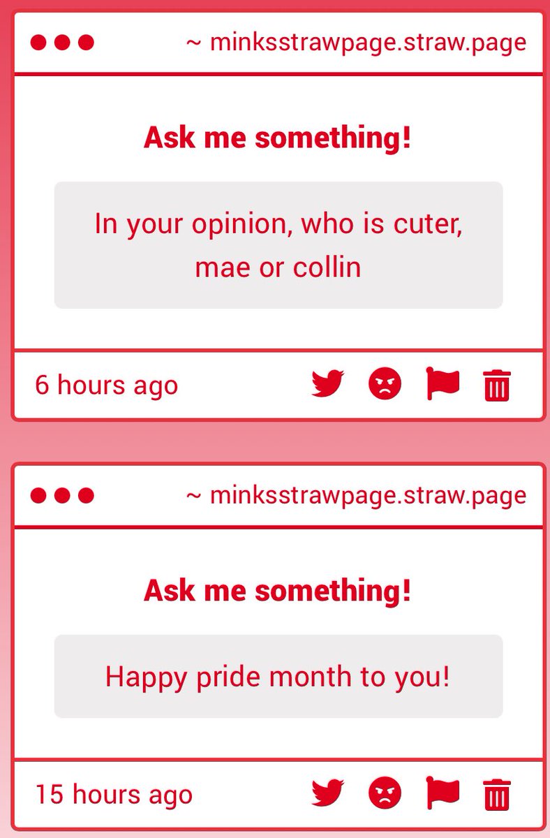 Minks! :3 tweet media