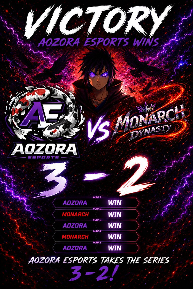 Aozora Esports tweet media