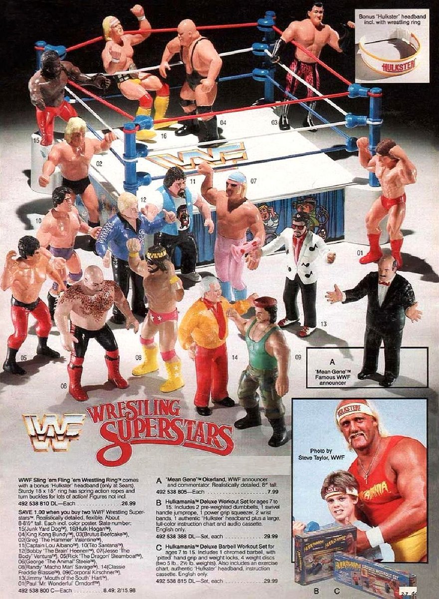 landofthe80s's tweet photo. Did you collect the big rubber LJN wrestlers back in the day?

They were (are still) my prized collection. https://t.co/KVK8gndNfB