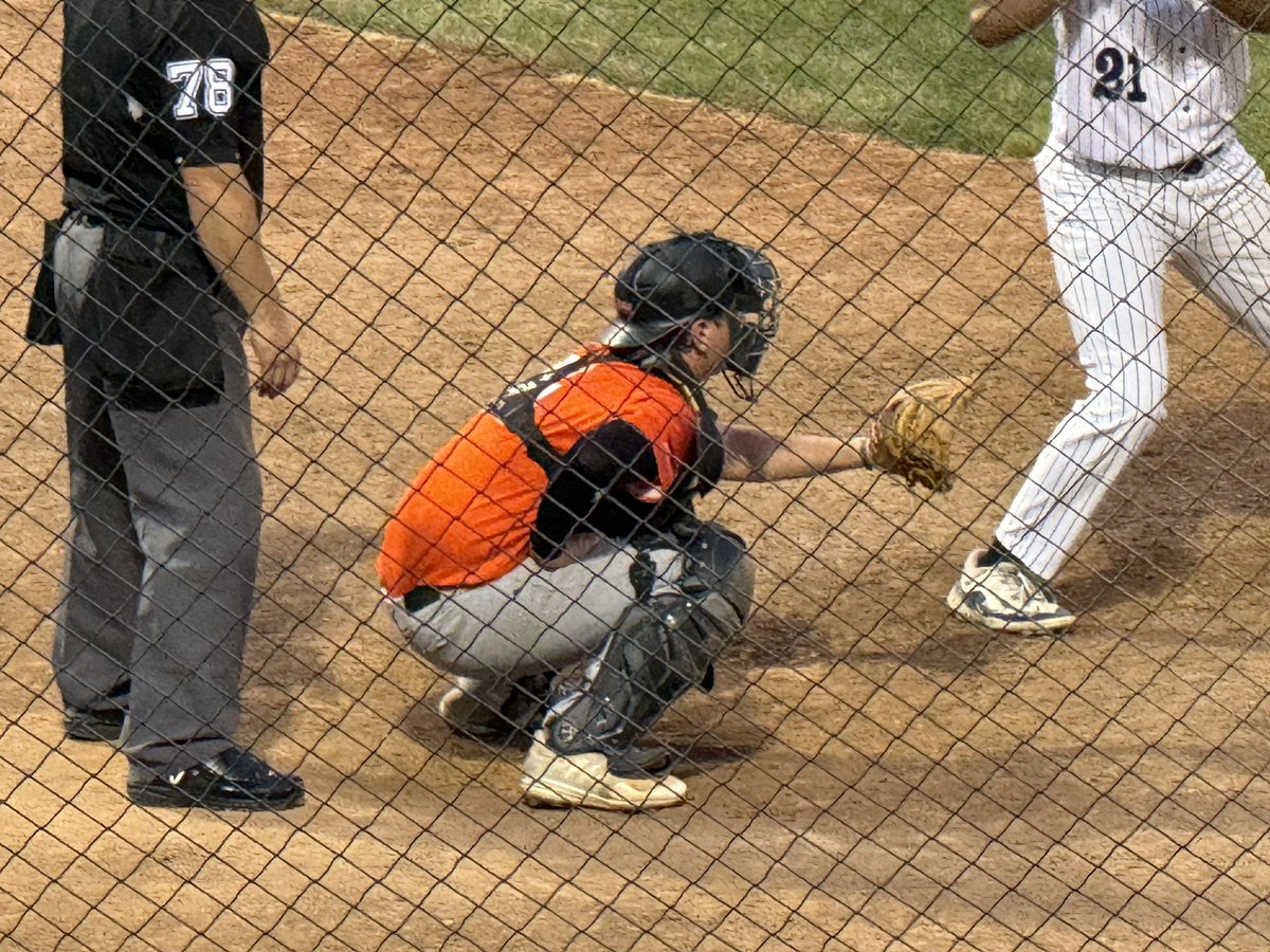 jbuss79's tweet photo. Good trip north to see @CBUSS605 make his WCBL debut for the @swiftcurrent57s. A rainout today will keep us from seeing his next start in-person. 

We’re really proud of his progress to this point and excited to see his progress throughout the season. https://t.co/JlZtm0bQvg