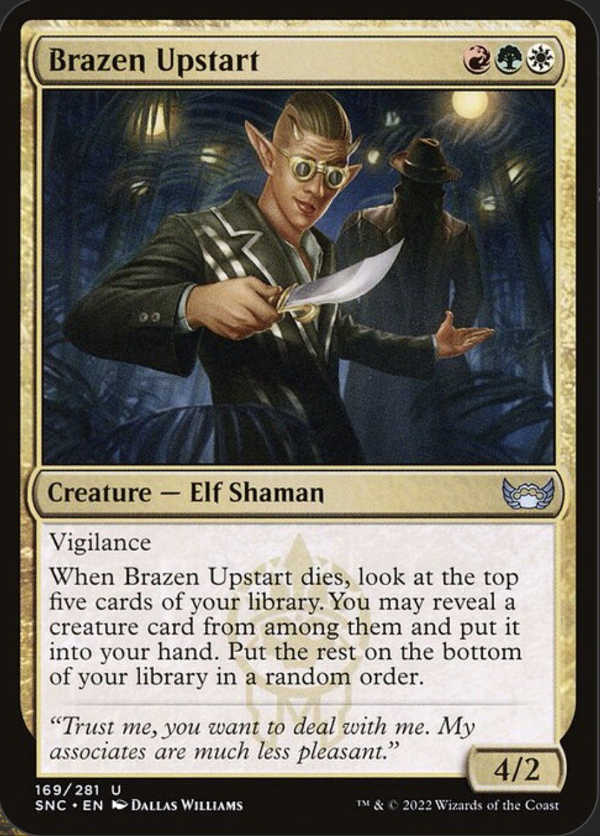 Mistillitain's tweet photo. @razortrapgorge Rienne, Angel of Rebirth!

Lots of death and “leaves your graveyard” triggers, like Chalk Outline and Brazen Upstart; then swing hard with Gisela or Aurelia once your board’s big enough. https://t.co/8VEJkZfzdn