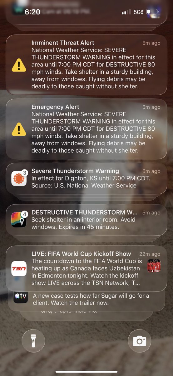 wgerickson66's tweet photo. Well. We have been lucky with no storms but that changed today. Maybe a rough night lol https://t.co/4adnefpRM5