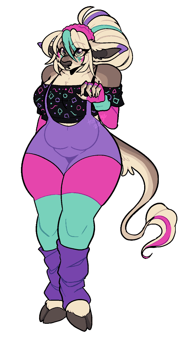 MapleWolfie's tweet photo. @LionBoyTank Ty for the chance! This is my gal Cake, she is Bisexual :> https://t.co/mszY2bUXj2