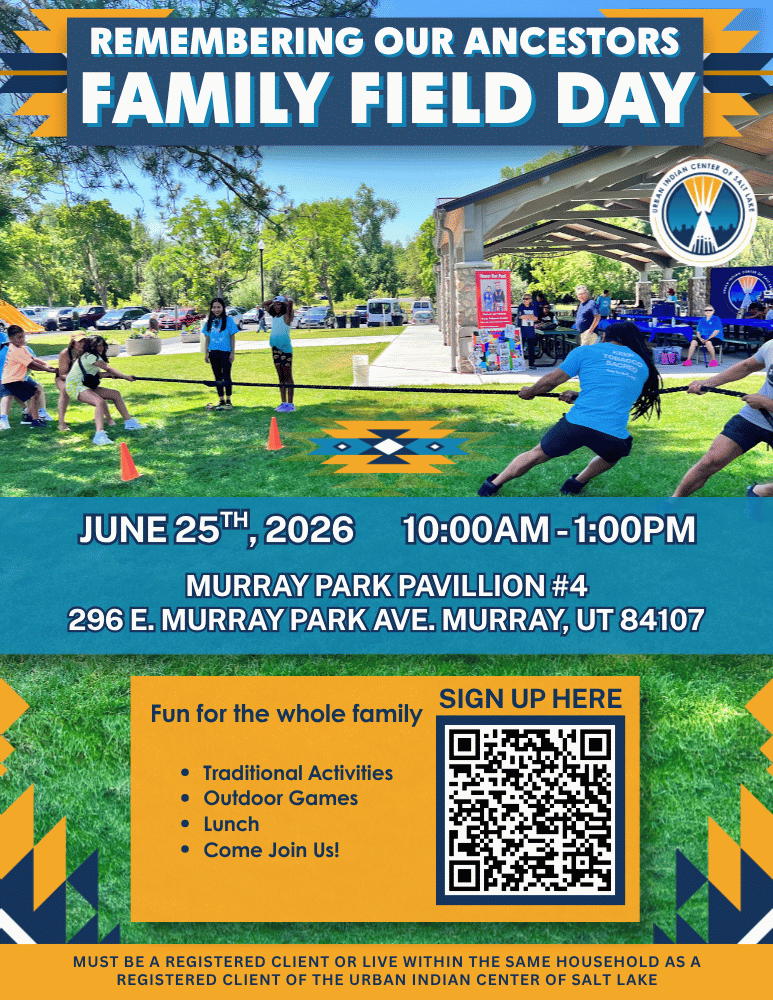 UICSaltLake's tweet photo. Family Field Day is almost here! Bring the family and spend the day with UICSL! We will have games and activities where we move in different ways, both traditionally and in everyday life.
#FamilyFieldDay #UICSL #CommunityInvolvement https://t.co/vrI0dQE9gF