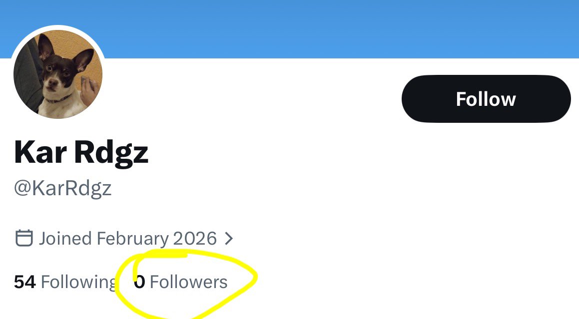 wokeforall's tweet photo. @KarRdgz @LauraBruges ⚠️⚠️🚨🚨🚨🚨⚠️⚠️ Alerta de Bot con 0 followers, a este bot no lo sigue ni su mamá y estoy seguro que su señora madre a mi si me sigue. https://t.co/vMFSH5z7Fh