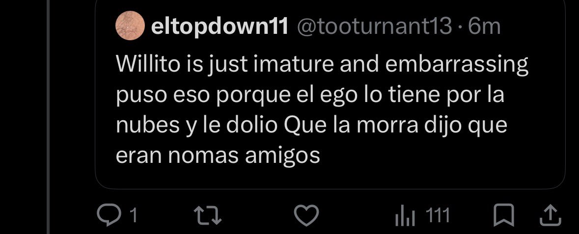 TheBigYahu1's tweet photo. Se te borro un tweet puto culon @tooturnant13 https://t.co/FxRJhAC0pF