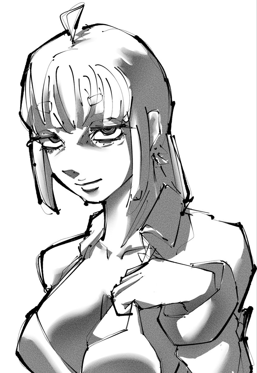 Bursensflow's tweet photo. Makima sketch https://t.co/5UjKGOvxjQ