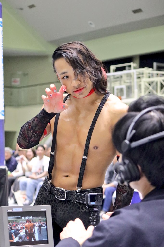 wsosyk627's tweet photo. @dragongate_hyo 2026.05/29 燕市民体育館
表情豊かな豹選手🐆🌟
思わず何枚も撮ってしまいました📸！ https://t.co/54h1Hk1pqP