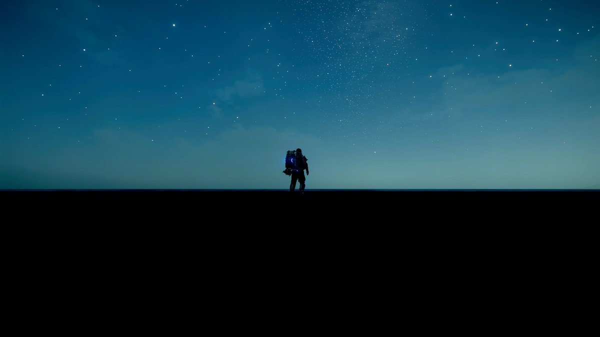 playreoreo2026's tweet photo. 夜の空と水平線

#DSPhoto2026_P5
#DeathStranding2 https://t.co/OYRpfVDMdq