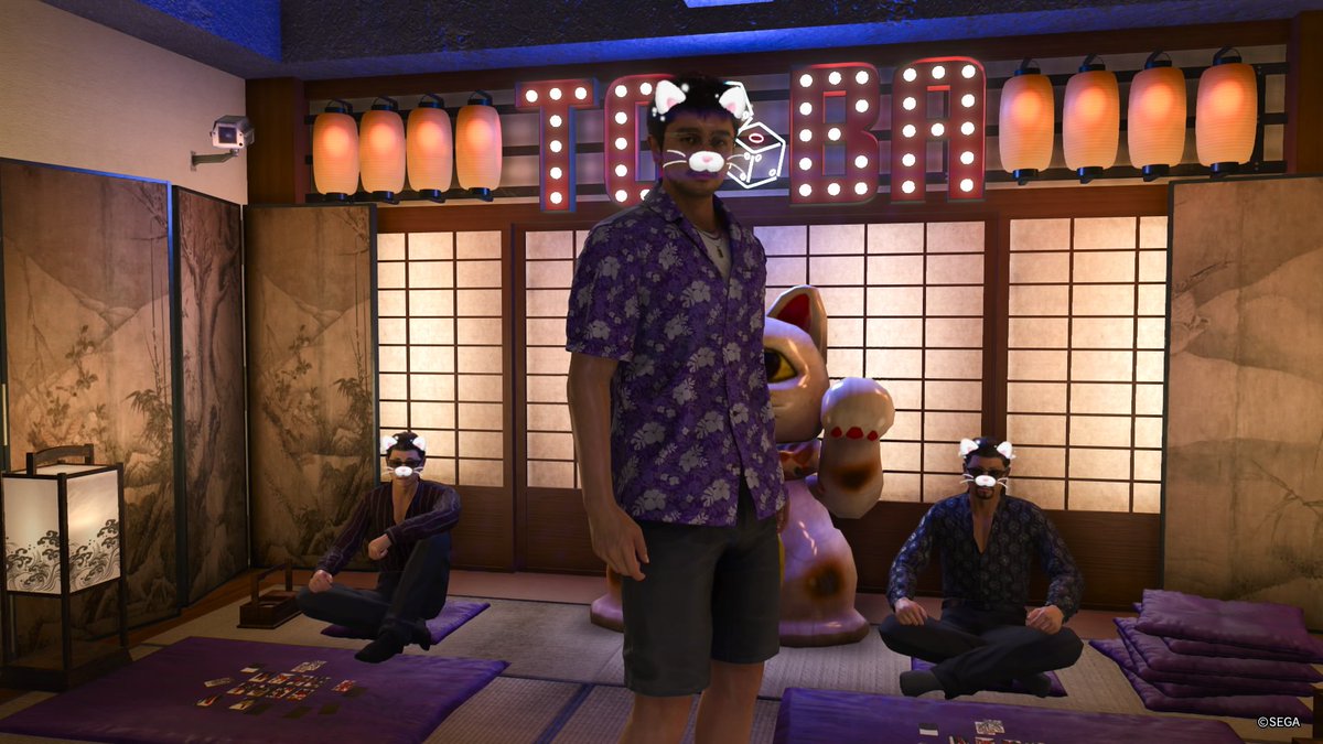 chameta_7's tweet photo. 【安定の寄り道】
トミザワ加入
新規開拓のプレイスポット「TOBA」から
離れられませんｗ
こいこい！
#龍が如く８ https://t.co/LZRJVftSNm