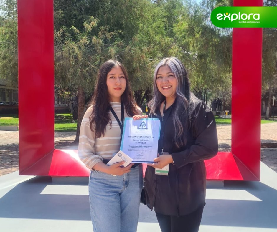 ExploraLeon's tweet photo. En el marco de la conmemoración del Día Mundial sin Tabaco el Centro del Saber San Miguel recibió el reconocimiento como Espacio 100% Libre de Humo de Tabaco y Emisiones, una distinción otorgada a instituciones comprometidas con la protección de la salud y el cuidado del entorno. https://t.co/Vai0dRyl5b