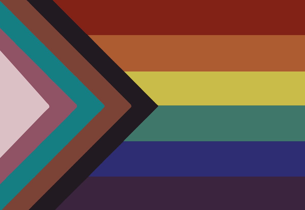 buriedlocket's tweet photo. Pride flags I made out of Trigun 98 screencap colors (more in thread) #trigun https://t.co/oXCB5kP9ut