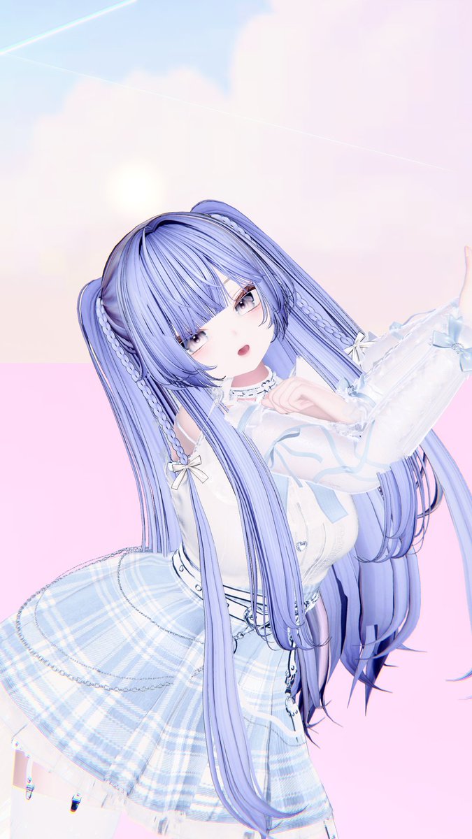 VRunocha's tweet photo. おはるの〜🦈☀️

#rurune3D #VRChat https://t.co/x4L6SKqgpA