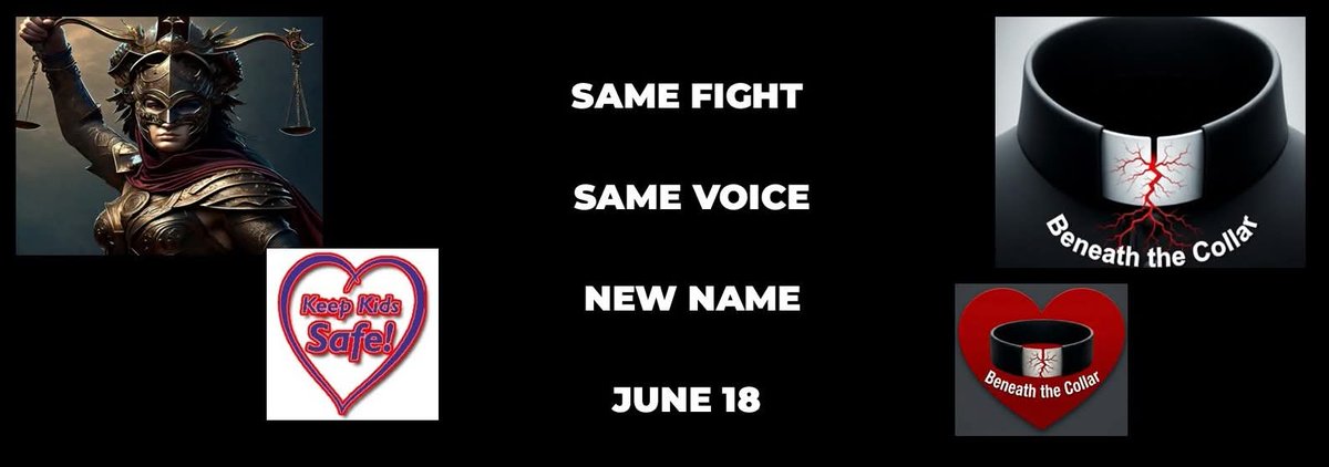 beneaththcollar's tweet photo. Same Fight Same Voice New Name-Beneath the Collar. I’ve shared this with Cindy, and this move is with her full support. Nothing else is changing. Still the same voice from the beginning. Final transition-June 18th,  two-year anniversary. Thanks for staying in the fight with me. https://t.co/EsPJeW5hxO