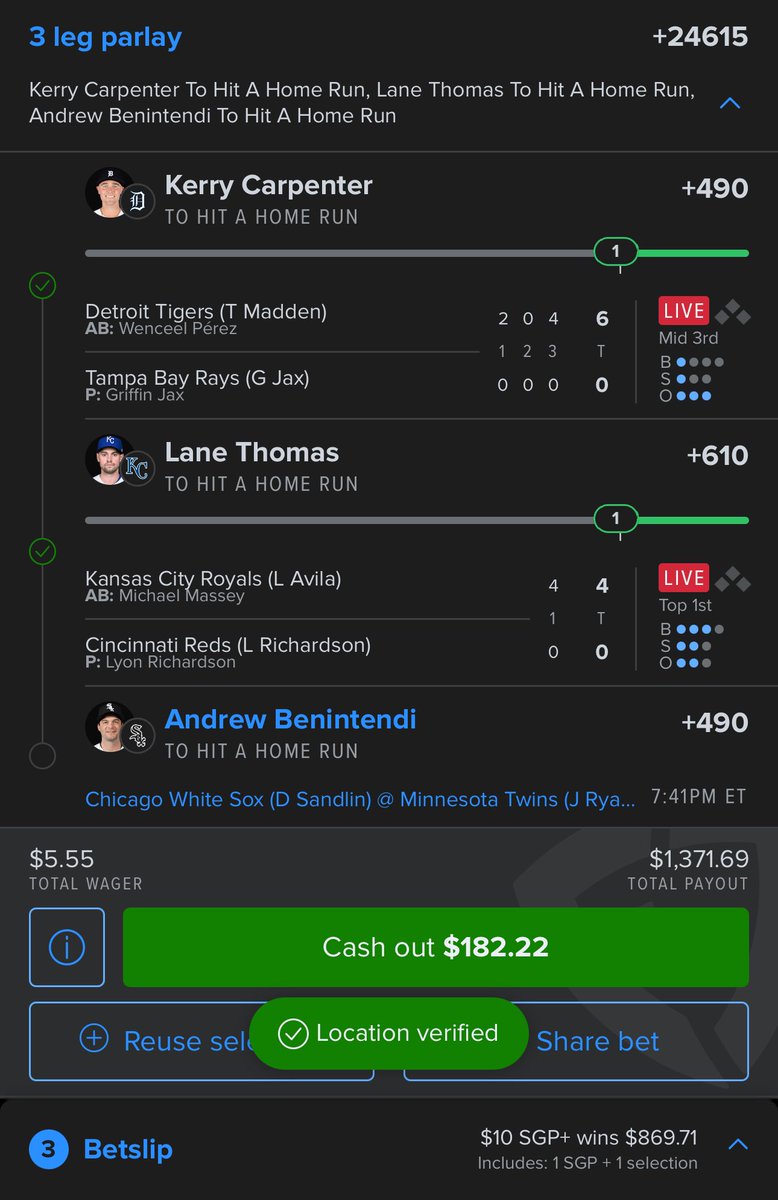 LuKyVs's tweet photo. @MLBHR cmon Benintendi !!! https://t.co/BzgSYphxQR