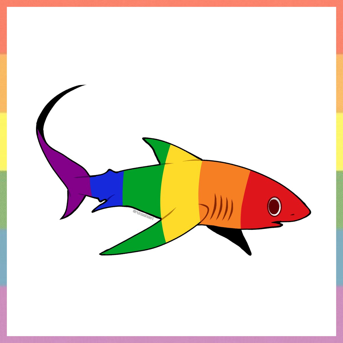 Calexx_boo's tweet photo. 2026 Thresher Shark Pride Flags!! (1/3)
.
.
.
#Pridemonth #prideflags #lgbtqia https://t.co/OtxIPnwEh3