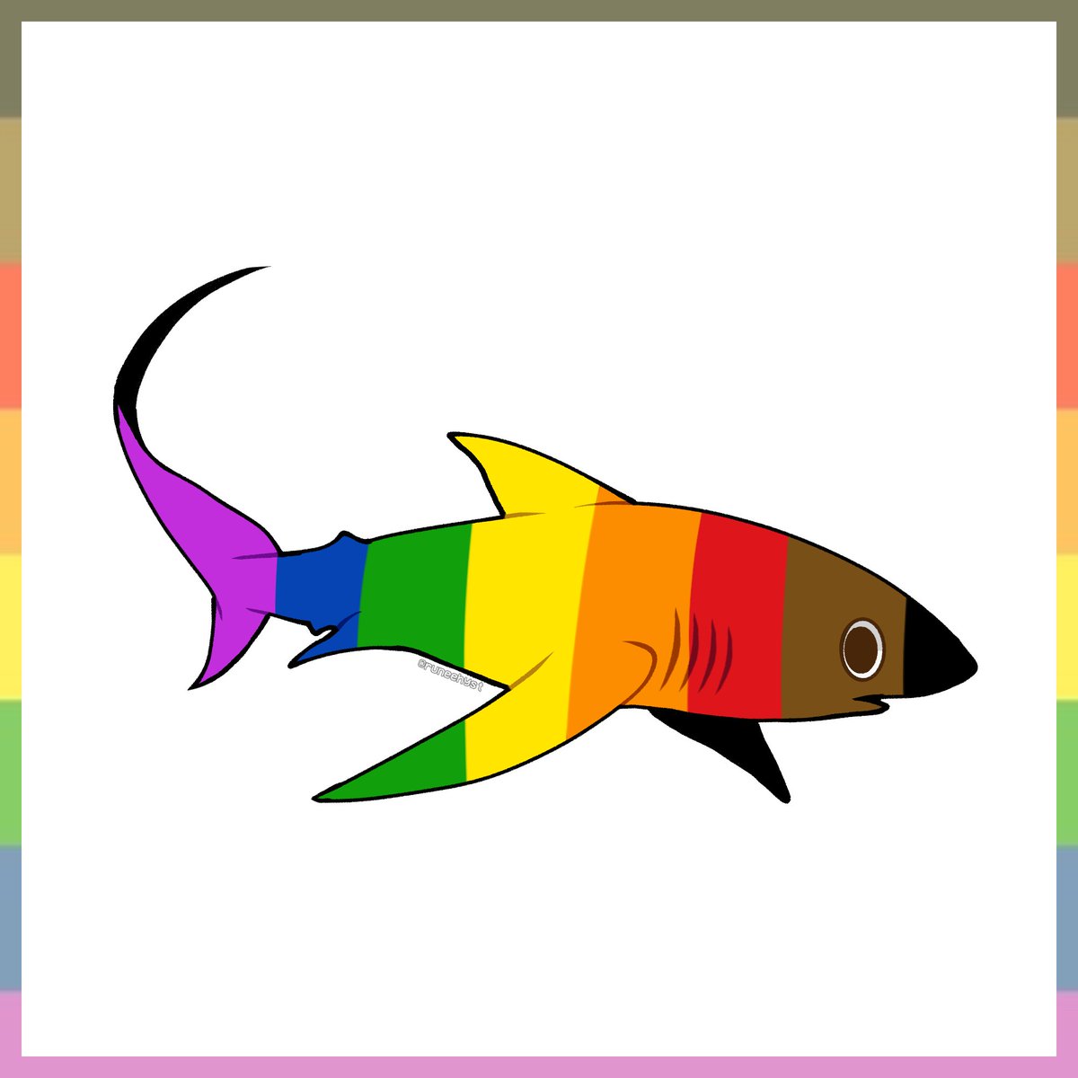 Calexx_boo's tweet photo. 2026 Thresher Shark Pride Flags!! (1/3)
.
.
.
#Pridemonth #prideflags #lgbtqia https://t.co/OtxIPnwEh3