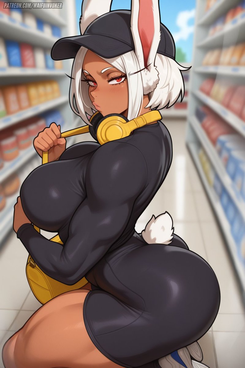 WaifuDiffusi0n's tweet photo. Mirko | My Hero Academia https://t.co/JZdVmBukRc
