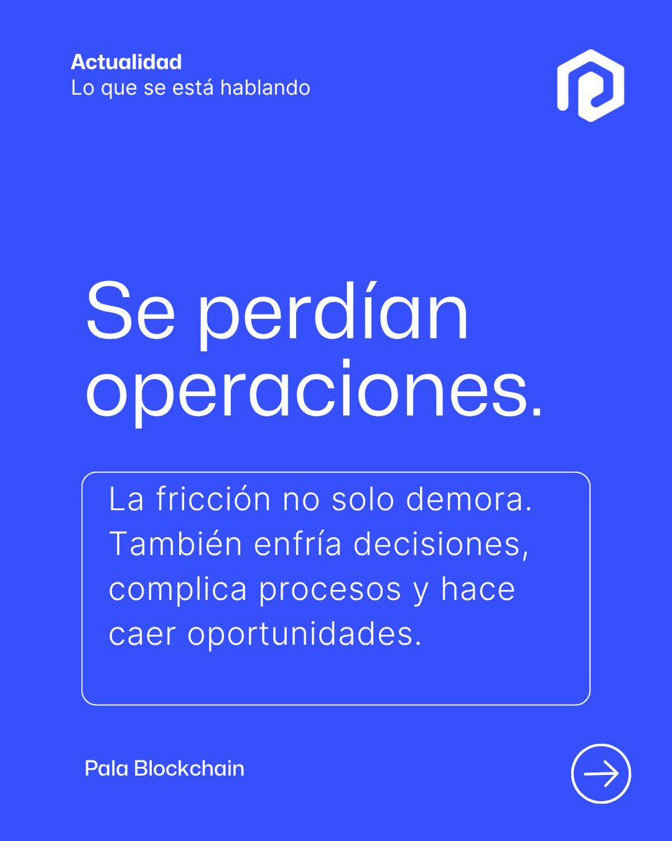 PalaBlockchain's tweet photo. Cuando la forma de vender es lenta, confusa y pesada, no solo demora.
También enfría decisiones, complica procesos y hace caer oportunidades.

Por eso el problema no era solo comercial.
Era operativo. ⚙️

La tecnología no cambia el activo.
Cambia la operación. 🔄

⚡ Menos fricción
🔍 Más claridad
📈 Más mercado

¿Era la demanda o era la forma de vender? Debatamos.👇💬

#PalaBlockchain #RWA #RealEstate #Proptech #Blockchain