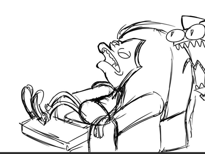 LoppySue9's tweet photo. Melvin doodles from @Scoopy4556 @saltyspongeman @FranciscoTNG_ and me! https://t.co/cwm6AKgxz1