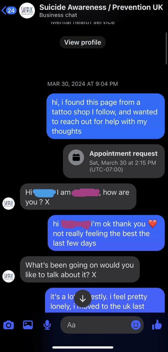OkamiSkyYT's tweet photo. **TW- talks of su*cide**

I wanted to make a post and sincerely thank everyone who has made an effort to be there for me and support me.

A lot of people don’t know, but last year and the years prior were absolutely some of the worst years of my life. I have always struggled with major depression and severe anxiety (diagnosed) and as a teenager, i didn’t think I would live past 16. Then at the end of 2024 and into 2025, I didn’t want to be here anymore.

I was regularly reaching out to any hotline I could. I fell back into self harming briefly. I really thought it would be the end for me.

I’m extremely thankful that I had such good friends that did everything they could to listen to me and to try and provide me resources to get better. What helped me the most was to have someone to listen to me and to never make me feel like a burden. I genuinely owe everything to you guys (you know who you are and I love you so much)

I went through so much shit in that time that I didn’t deserve and it’s left a huge mark on me I will carry the rest of my life.

I wanted to give a huge shoutout to the one and only helpline that consistently helped me, Suicide Awareness and Prevention. They have a chat you can speak to someone to via Facebook (how I contacted them because I felt uncomfortable with a phone call) but they also have many other means to help.

and finally, please remember to be kind. you never truly know what someone is going through.