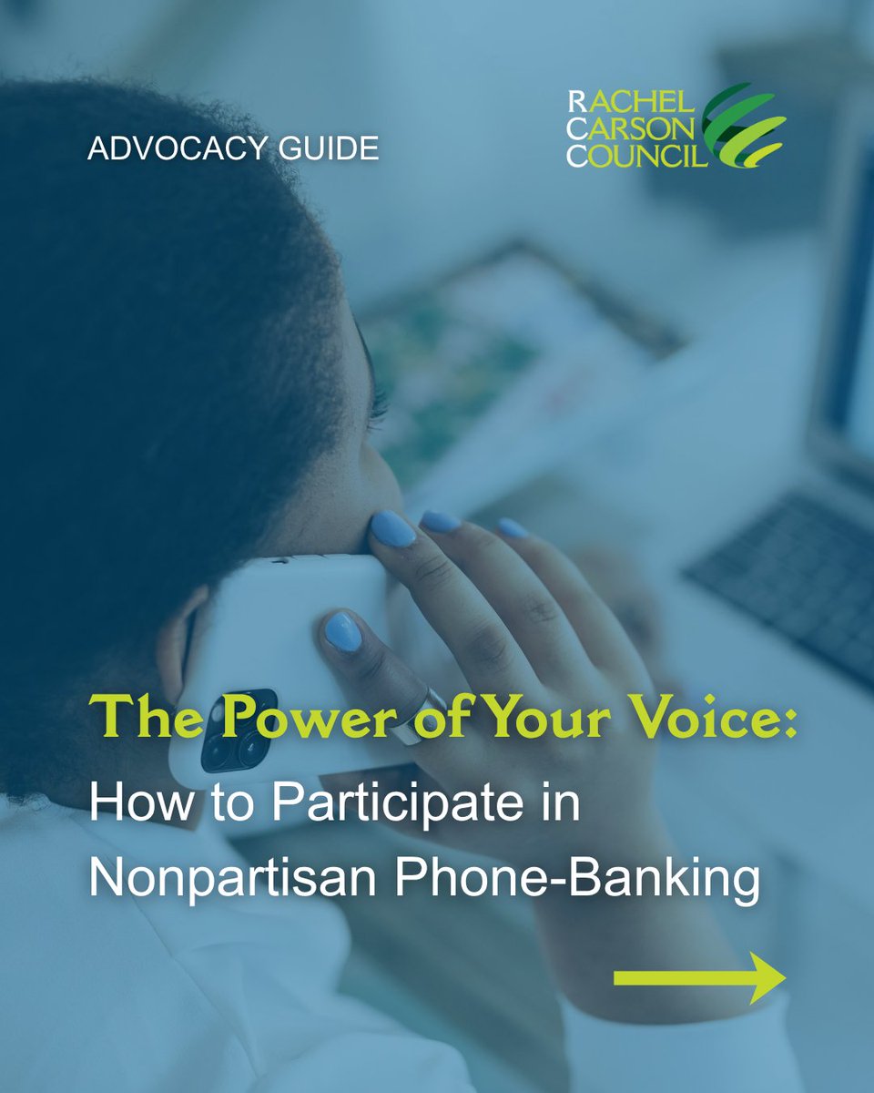 RachelCarsonDC's tweet photo. Our latest advocacy guide breaks down the basics of phone banking. It covers how to get started and offers tips for preparing for conversations.  

Read the guide here: https://t.co/dEEkdxJivT 

#RCCVotes https://t.co/yT3b6tplMv