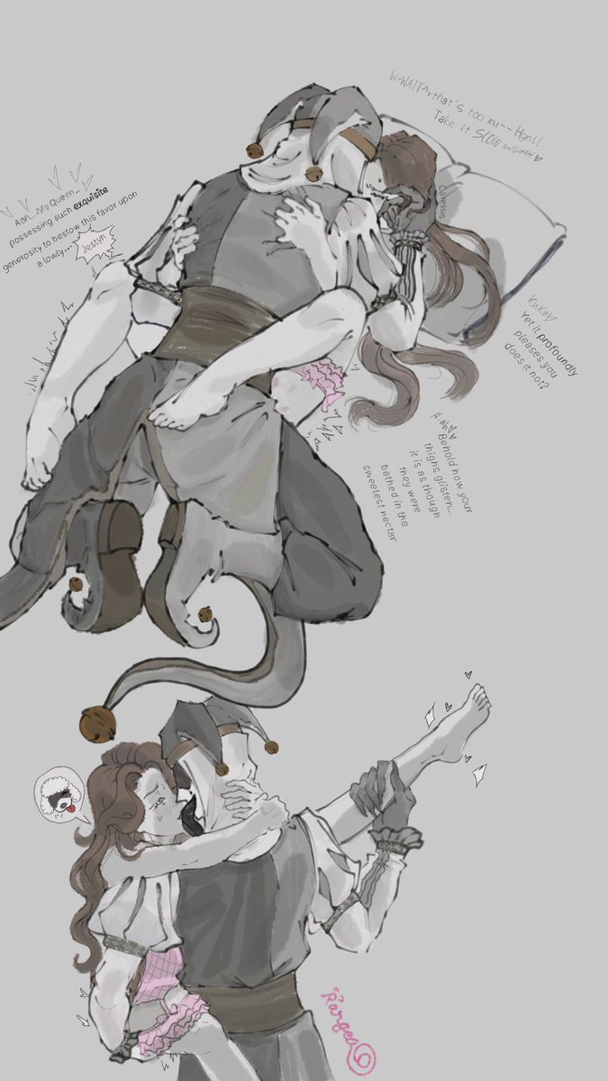 Rangeapane's tweet photo. Random sketches :p (It's my first time doing this kind of drawing 💔🥀)
part 1/?
#kingdomofmarionettes #jestyn https://t.co/SmWCEOw53Q