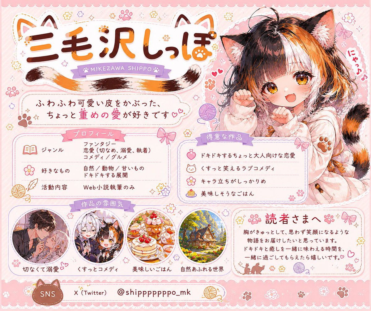 うっしー@自己紹介必読 めっちゃ可愛い自己紹介カード