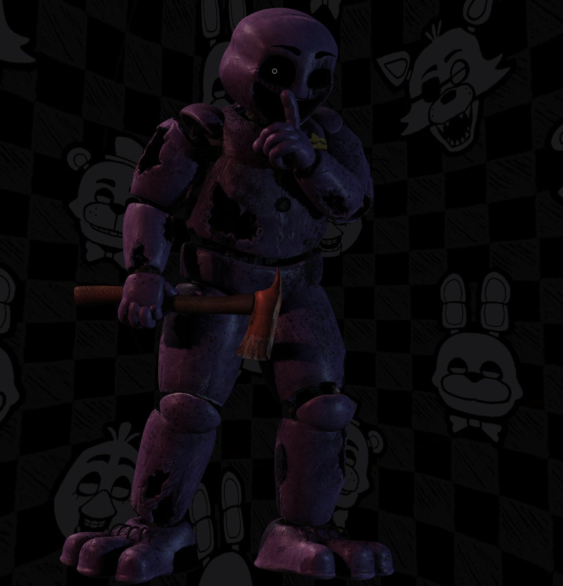 limonarts_3D's tweet photo. Hoax being high poly now
Just a test not included on the
BBNP3DMP
#bitebynight #fnaf #fivenightsarfreddys #roblox #robloxassym #springtrap #prisma3d #hoax #purpleguyanimatronic #purpleguy #fnaf2 #bitebynightroblox https://t.co/Tz3Bzum6ic