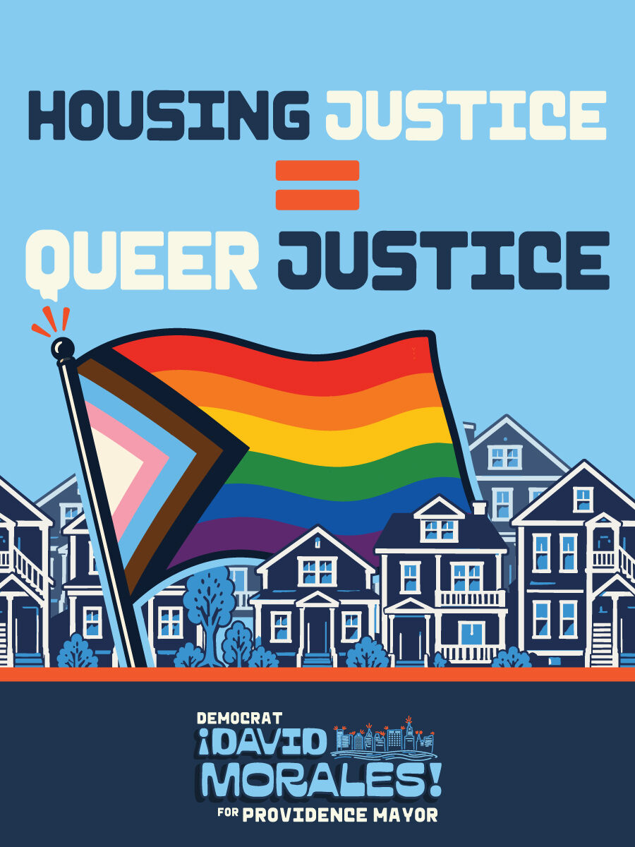 DavidMoralesPVD's tweet photo. Our city wouldn’t be the one we know and love without the LGBTQIA+ neighbors who have helped shape it. This month, we celebrate and honor their history, resilience, and commitment to the fight for freedom to live openly and authentically.

At a time when queer and trans communities face increasing attacks and discrimination, we must recommit ourselves to standing up for our neighbors and speaking out against efforts to target or marginalize them. Whether it’s learning more about LGBTQIA+ history, supporting local organizations, or attending community events, there are countless ways to show our neighbors that they have support here, are welcome here, and belong here.

Here’s to the queer and trans communities of Providence, you deserve to feel safe, protected, and celebrated in the city you call home. Happy Pride Month. 🌈