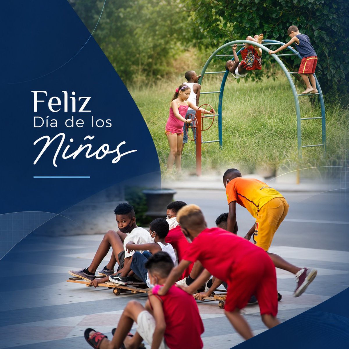 Interaudit_SA's tweet photo. En la Cuba de hoy, hablar de paz es pensar en nuestros niños.
En su derecho a crecer sin miedo, a jugar, a aprender y a soñar con un futuro mejor.
Defender la paz es defender la vida. https://t.co/dq4w8kW4ri