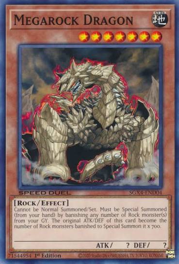 DomainFormatYGO's tweet photo. 4,900 people in thr discord means that we are as strong as a 7 fold Megarock Dragon 💪

What you you play in a megarock dragon domain deck? https://t.co/mnGgx72m3j