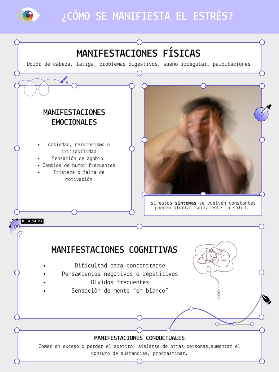 Introspektiva_'s tweet photo. ¿𝑪𝒐́𝒎𝒐 𝒔𝒆 𝒎𝒂𝒏𝒊𝒇𝒊𝒆𝒔𝒕𝒂 𝒆𝒍 𝒆𝒔𝒕𝒓𝒆́𝒔?
El estrés no siempre se presenta de la misma manera. A veces lo sentimos en la mente, otras en las emociones y muchas veces a través del cuerpo. 

#estres #mente #emociones #bienestar #BienestarFisico #bienestaremocional https://t.co/MidtuRzre2