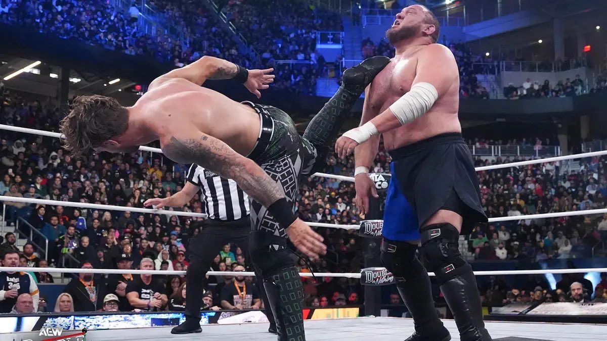 TGCWrestling's tweet photo. TGC’s May Matches of the Month:

#1: El Grande Americano vs. OG El Grande Americano 4.80 ⭐️
#2: Jon Moxley vs. Kyle O’Reilly 4.33 ⭐️
#3: Darby Allin vs. PAC 4 ⭐️
#4: Samoa Joe vs. Will Ospreay 4 ⭐️
#5: Darby Allin vs. Konosuke Takeshita 3.94 ⭐️ https://t.co/2xeGwCups2