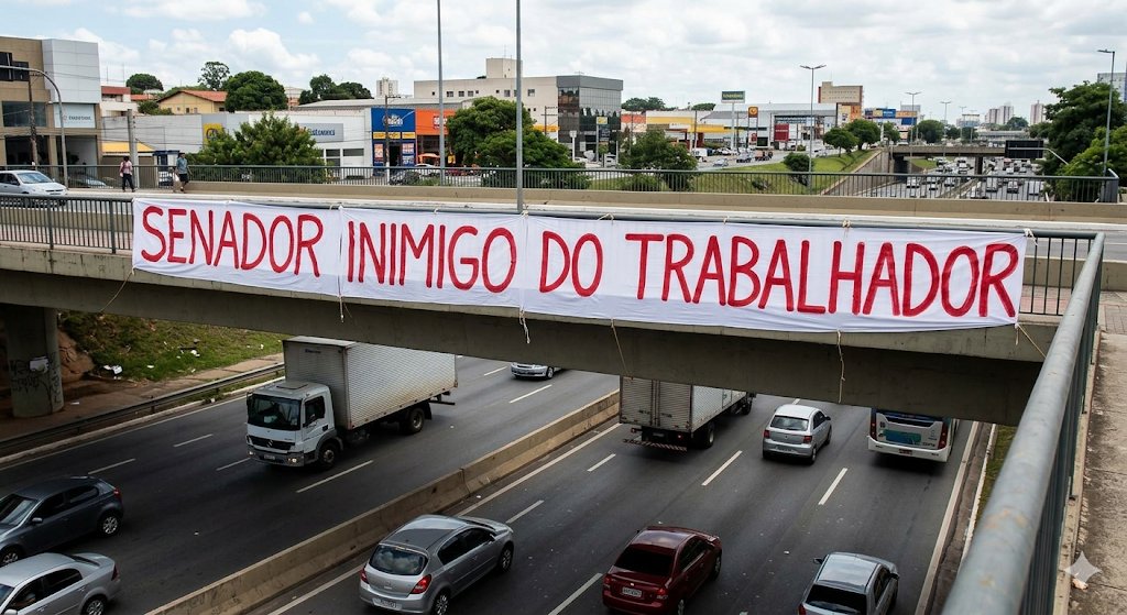 ToniSorocaba's tweet photo. @rickazzevedo @luindarkness SENADO INIMIGO DO TRABALHADOR
SENADO INIMIGO DO POVO
FIM DA ESCALA 6X1 JÁ
 VOTE NÃO NA PEC DO PATRÃO https://t.co/4eXkfQQnAs