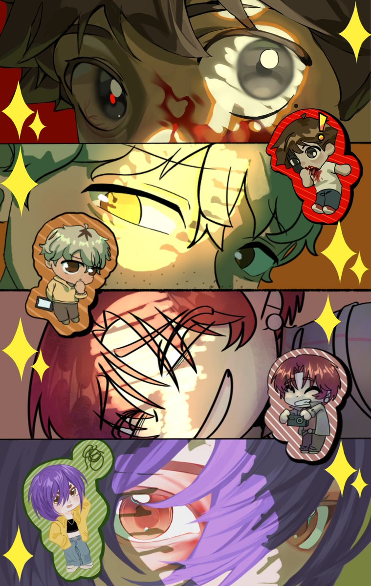 cabina69265's tweet photo. Hola a todos. Hicimos una colaboración entre 4 artistas de este proyecto! Lamentamos el retraso del comic, sucedieron situaciones que estaban fuera de nuestro control pero prometemos seguir adelante con este hermoso proyecto <3

#comic #art #oc #draw #horror https://t.co/RN4TAF2Tgb