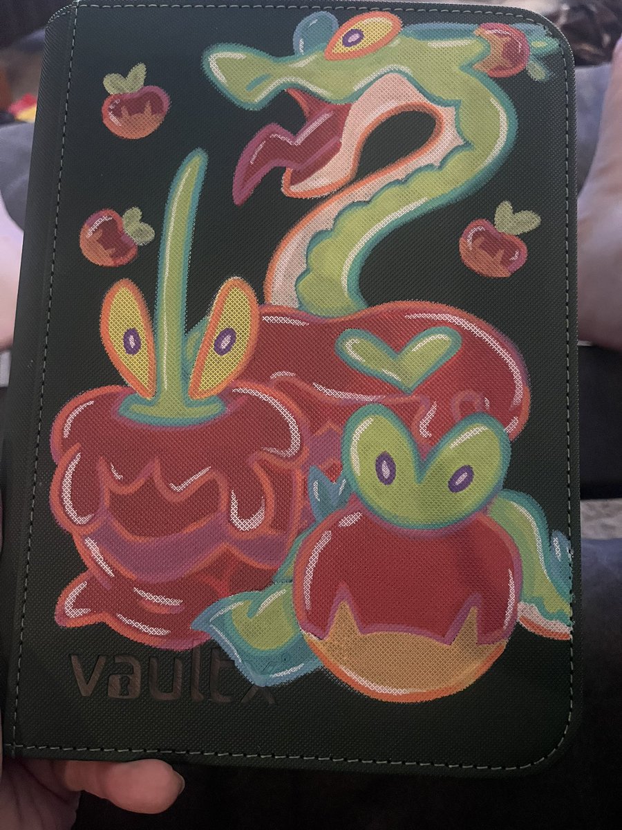 Draw_gonite's tweet photo. Apples to Applins! https://t.co/LldVkavNiy