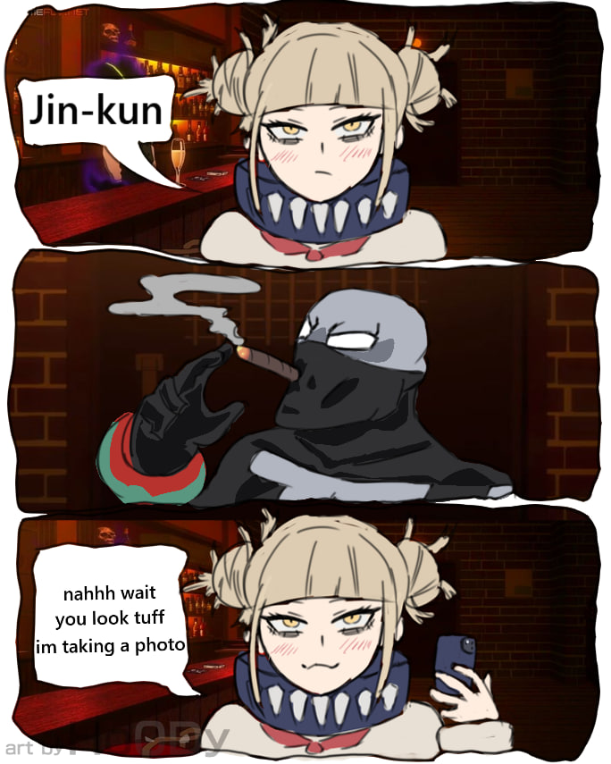 __Ho0Dy__'s tweet photo. Average day in LOV

#bnha #mha #twice #toga https://t.co/Fo3qHPwIaA