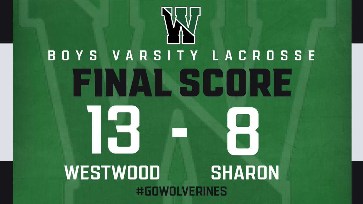 WHSAthletics1's tweet photo. MIAA TOURNAMENT
BOYS LACROSSE
DIVISION 2 - RD OF 32
FINAL https://t.co/qGN4EZb4e1